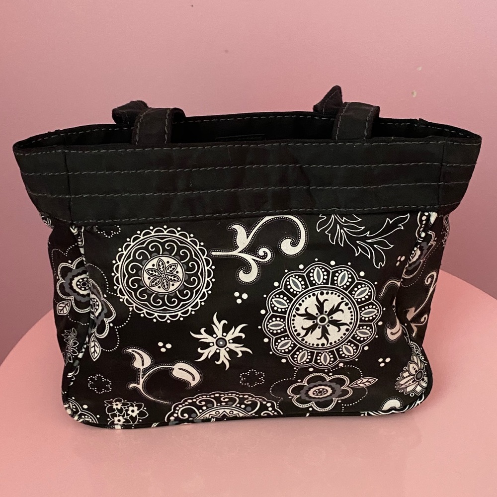 Thirty-One Black and White Bag